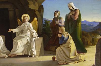 Ludwig Ferdinand Schnorr von Carolsfeld Three Marys at the Tomb of Christ china oil painting image